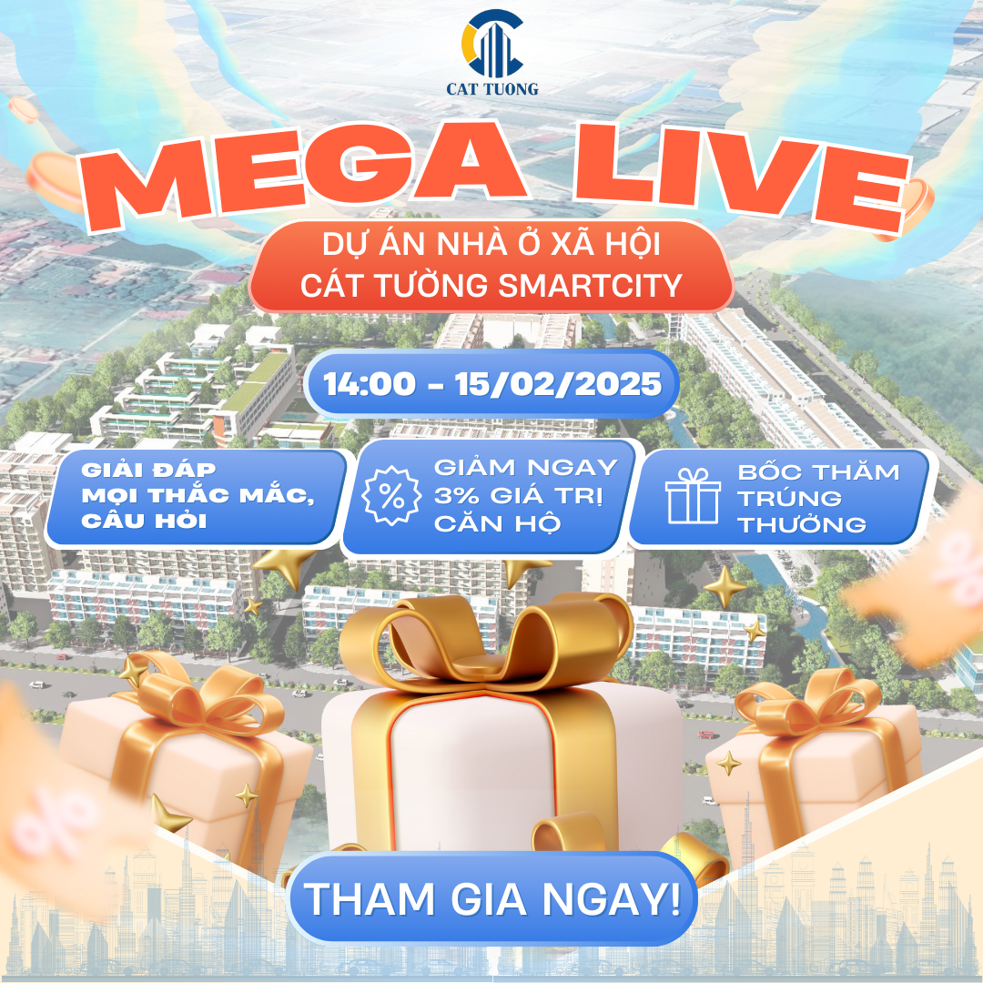 thông báo phiên megalive giảm 3% giá trị căn hộ